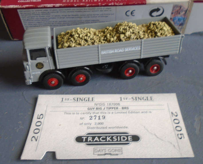 LLEDO 1/76 OO SCALE - BRS GUY BIG J TIPPER TRUCK, BOXED