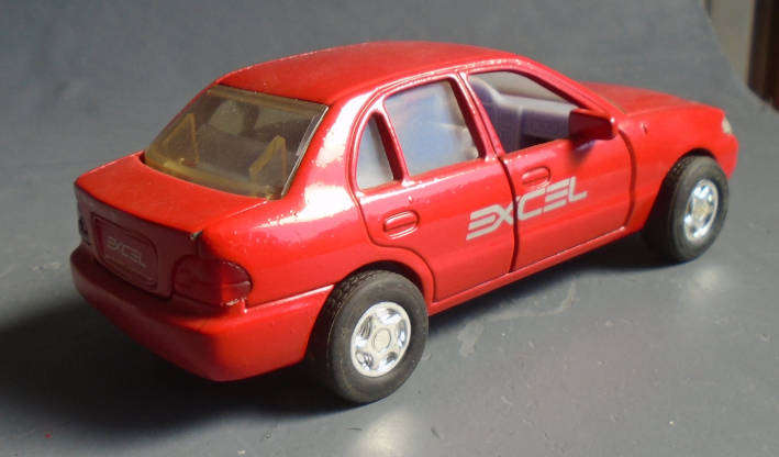 S SECA TOY, KOREA 1/33 SCALE - HYUNDAI ACCENT