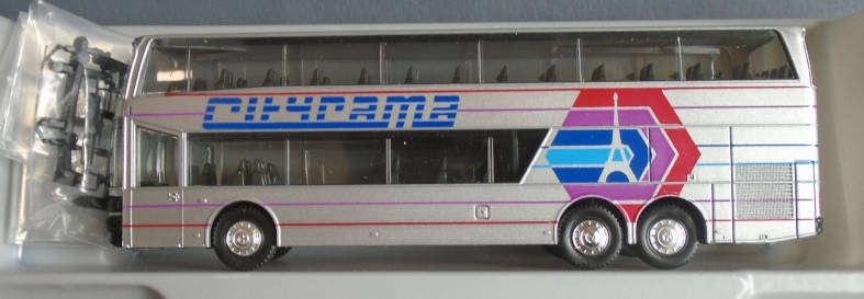 HERPA 1/87 HO SCALE- WAGENER PASSENGER BUS WITH ACCESORIES, BOXED