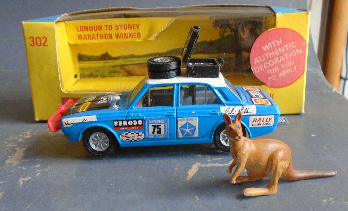 CORGI 1/43SCALE - HILLMAN HUNTER, SEE BELOW, BOXED
