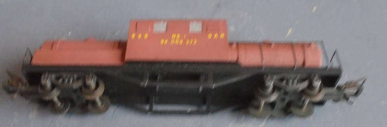 HO SCALE - KIT BUILT SAR STEAM HEATING WAGON, WITH ACCESORIES