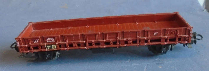MARKLIN HO SCALE - DB LOW-SIDE OPEN GOODS WAGON