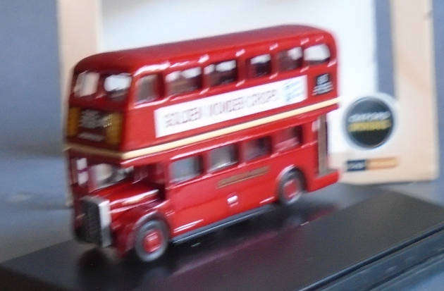 OXFORD N GAUGE - LONDON TRANSPORT AEC RT BUS, BOXED