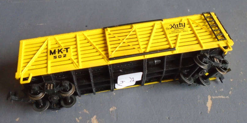 RIVAROSSI HO SCALE - M-K-T CATTLE CAR