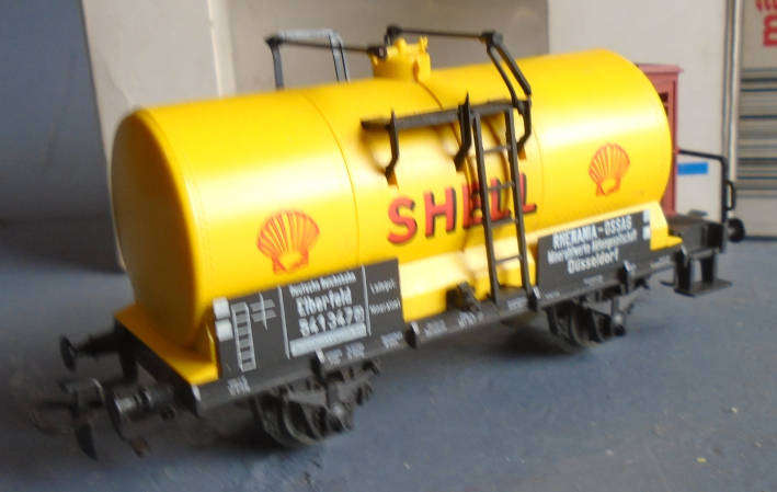 MARKLIN INSIDER HO SCALE - DR SHELL TANK WAGON, BOXED