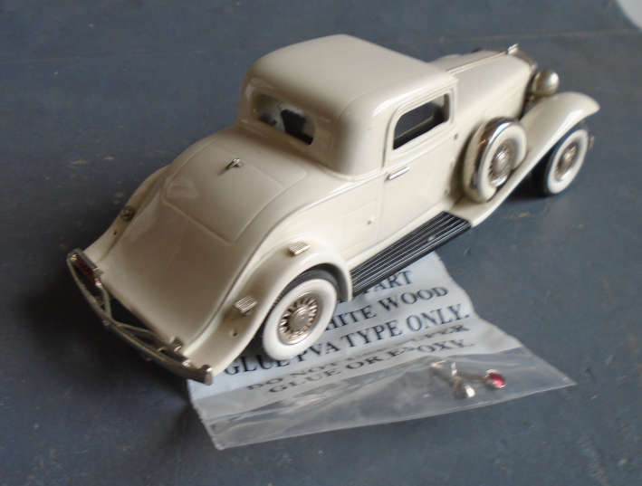 BROOKLIN 1/43 SCALE - 1931 MARMON SIXTEEN COUPE - BOXED