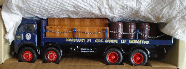 CORGI 1/50 SCALE - FODEN G&O MOORE LTD, BOXED
