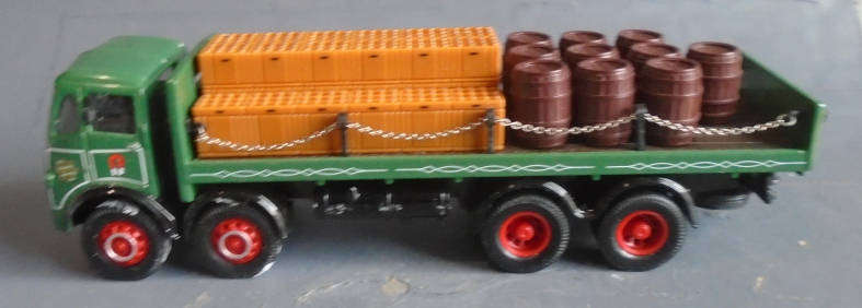 CORGI 1/50 SCALE - ERF DELIVERY TRUCK SET , BOXED