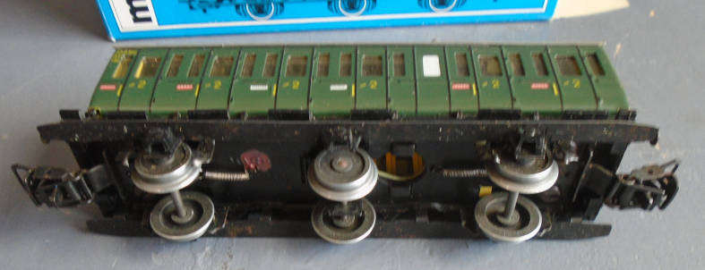 MARKLIN HO SCALE - 2nd CLASS COMPARTMENT COACH, BOXED