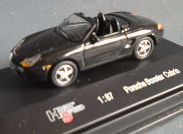 HIGH SPEED 1/87 HO SCALE - PORSCHE BOXSTER CABRIO, BOXED