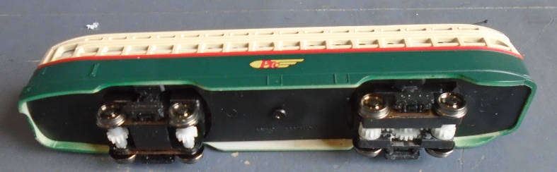 BACHMANN HO SCALE - PTC STREAMLINED POWERED TROLLEY, AS NEW, BOXED