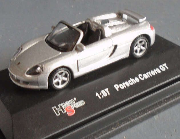 HIGH SPEED 1/87 HO SCALE - PORSCHE CARRERA GT, BOXED