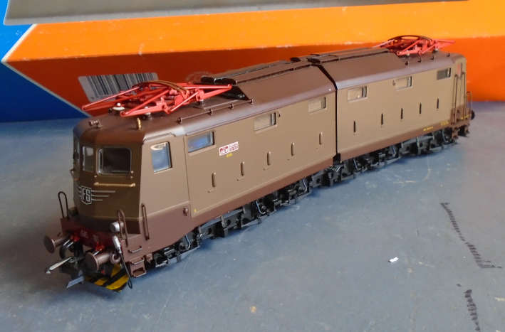 ROCO HO SCALE - FS E645 101 ARTICULATED ELECTRIC LOCO - BOXED