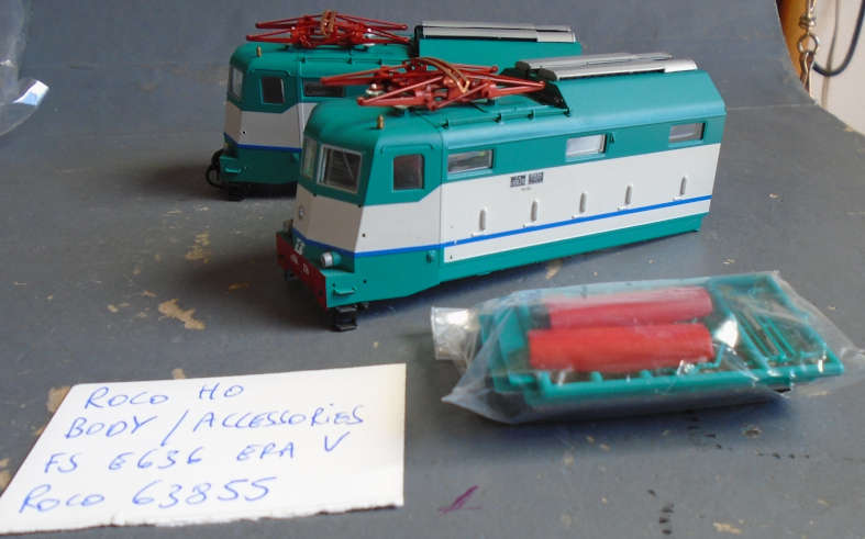 ROCO HO SCALE - BODY/ACCESSORIES FS E636