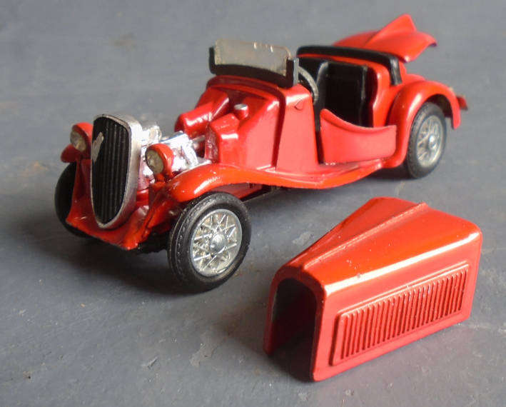 1/43 SCALE - 1933 FIAT 508A BALLILA SPORT SPIDER