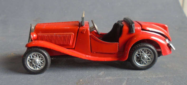 1/43 SCALE - 1933 FIAT 508A BALLILA SPORT SPIDER