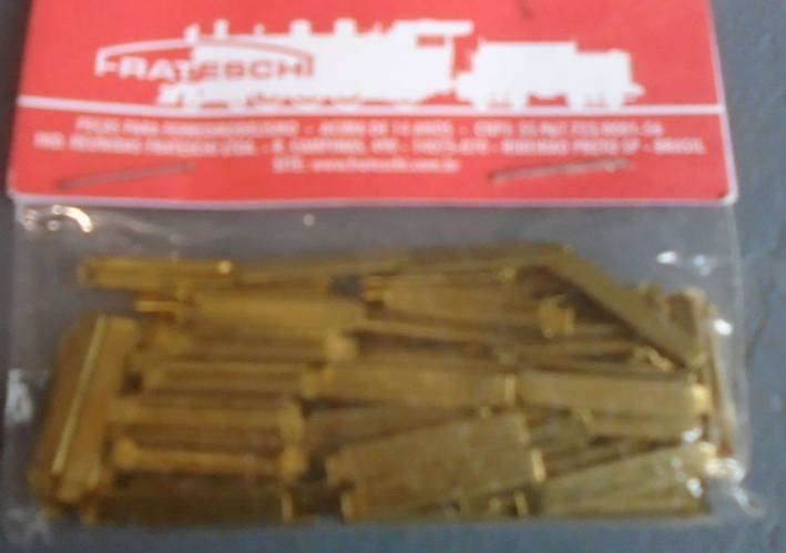 FRATESCHI HO SCALE - RAIL JOINERS, IN PKT