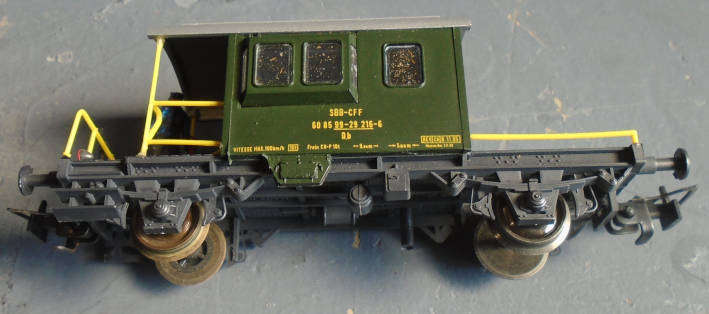 LILIPUT HO SCALE - TRACK MAINTINANACE WAGON