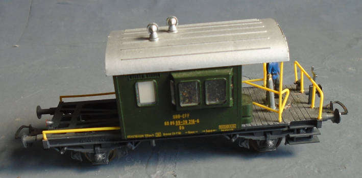 LILIPUT HO SCALE - TRACK MAINTINANACE WAGON