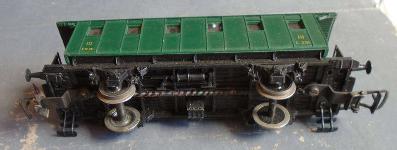 RIVAROSSI HO SCALE - PASSENGER COACH, BOXED