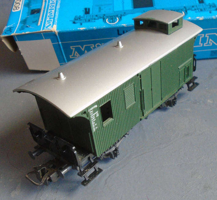 MARKLIN HO SCALE - LUGGAGE VAN, BOXED