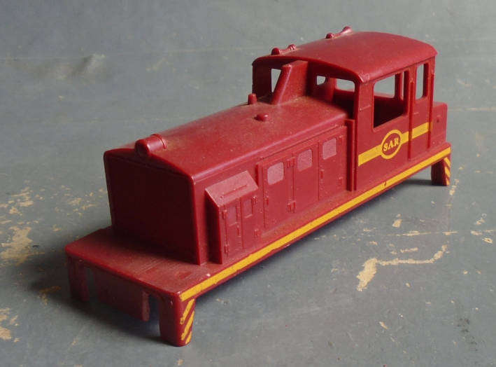 LIMA HO SCALE - SAR SHUNTER BODY