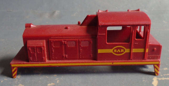 LIMA HO SCALE - SAR SHUNTER BODY