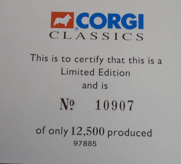 CORGI 1/50 SCALE - SCAMMELL HIGHWAYMAN TRAILER & CARAVAN - BOXED