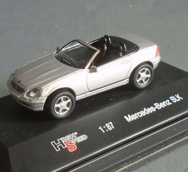 HIGH SPEED 1/87 HO SCALE - MERCEDES BENZ SLK, BOXED