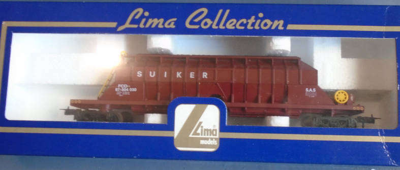 LIMA HO SCALE - SAR SUGAR WAGON, BOXED