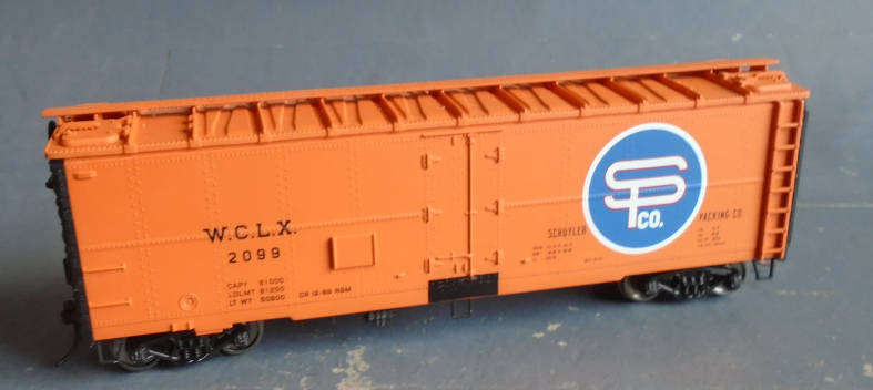 ROUNDHOUSE HO SCALE - SCHUYLER PACKING CLOSED GOODS WAGON