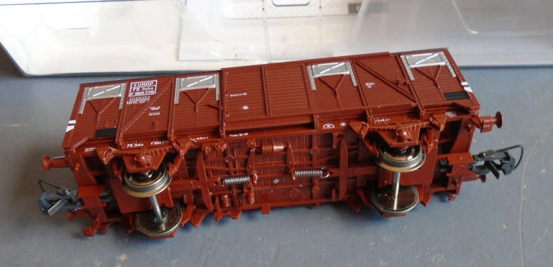 ROCO HO SCALE - FS CLOSED GOODS WAGON - BOXED