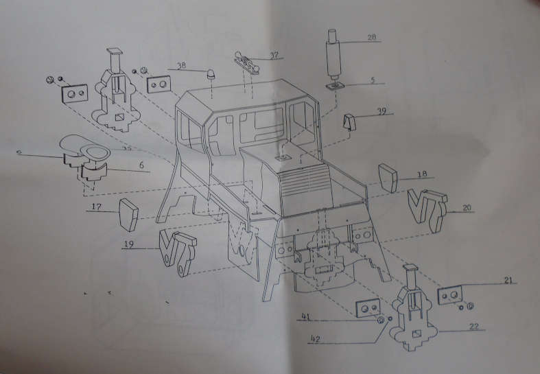 MIDWEST RAIL MODELS HO SCALE - TRACKMOBILE MODEL 5500 TM KIT, BOXED