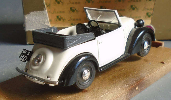 BRUMM 1/43 SCALE - FIAT MODEL 508c CABRIOLET, BOXED
