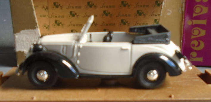BRUMM 1/43 SCALE - FIAT MODEL 508c CABRIOLET, BOXED