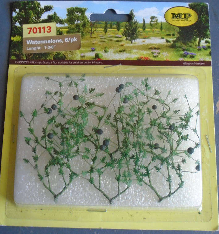 MP HO SCALE - 6/PK WATERMELONS, CARDED