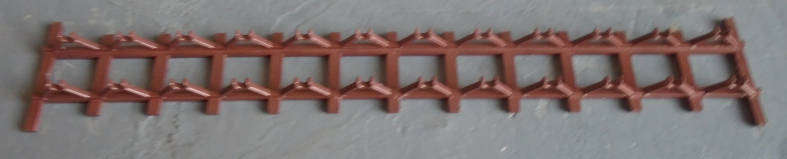 HO SCALE - AXLE RACKS FOR SAR OPEN GOODS WAGONS
