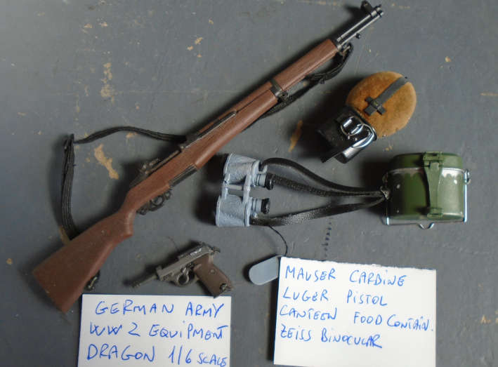 DRAGON 1/16 SCALE - GERMAN ARMY WW2 EQUIPMENT