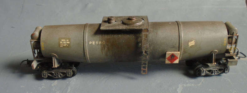 LIMA HO SCALE - SPOORNET PETROL TANKER, WEATHERED
