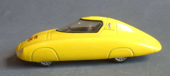 METRO 1/43 SCALE - FIAT ABARTH 500 RECORD 1958