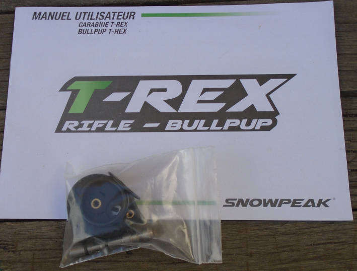 SNOWPEAK T-REX 5.5 CALIBER PNEUMATIC AIR RIFLE, BOXED IN EXCELLENT CONDITION