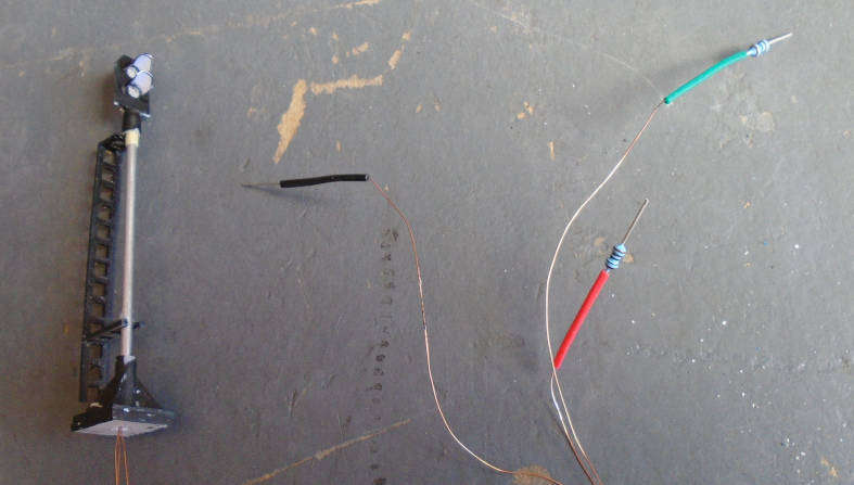 OO SCALE - BRITISH RAIL DOLL SIGNAL, HAND MADE