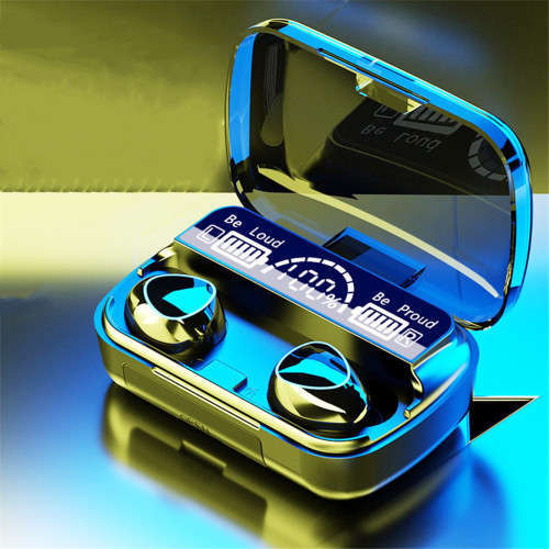 Easy-To-Use And Convenient Tws Wireless Bluetooth 5.1 Earphones Hifi Stereo Earphones Waterproof Spo