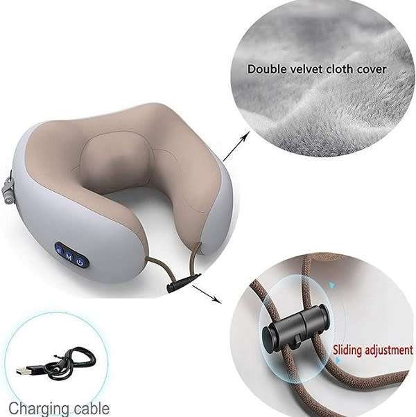 Comfortable And Convenient Neck Pillow Massager