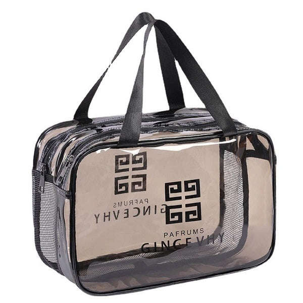 Portable Large Capacity Transparent Cosmetic Bag