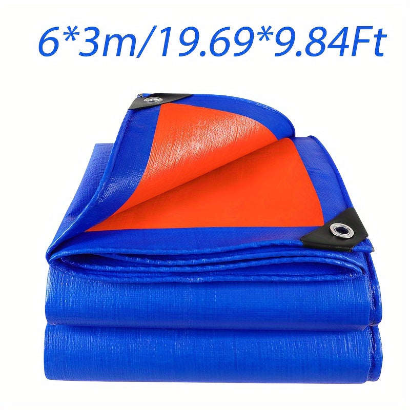 Heavy Duty Pe Tarpaulin, Reinforced Tarpaulin With Uv Protection, Multi-Purpose Emergency Tarpaulin