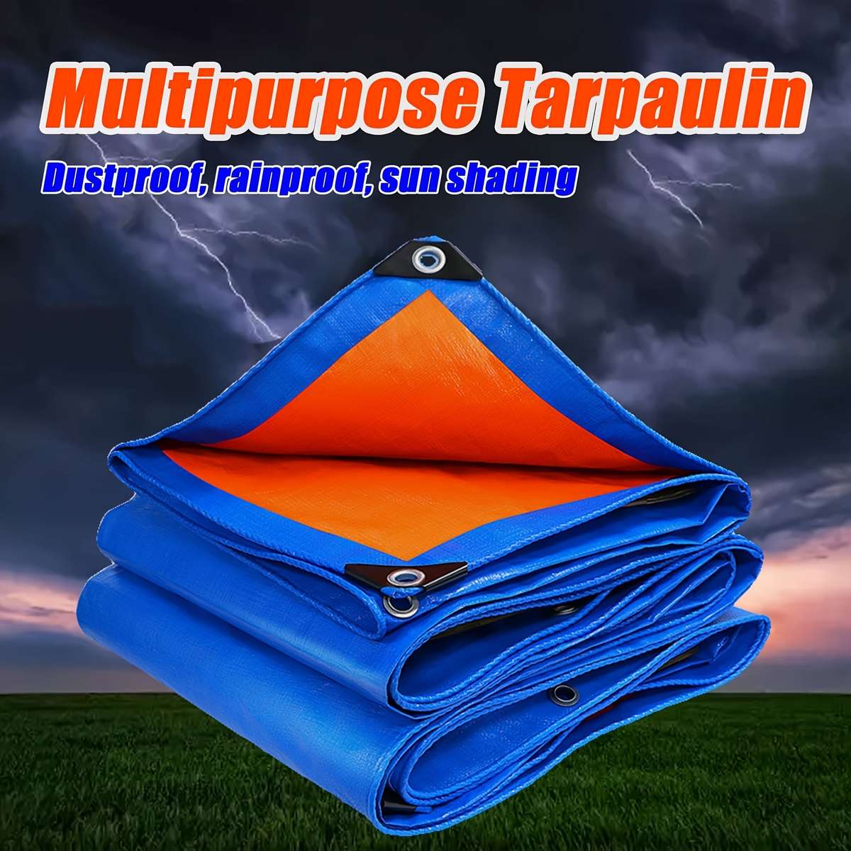 Waterproof tarpaulin