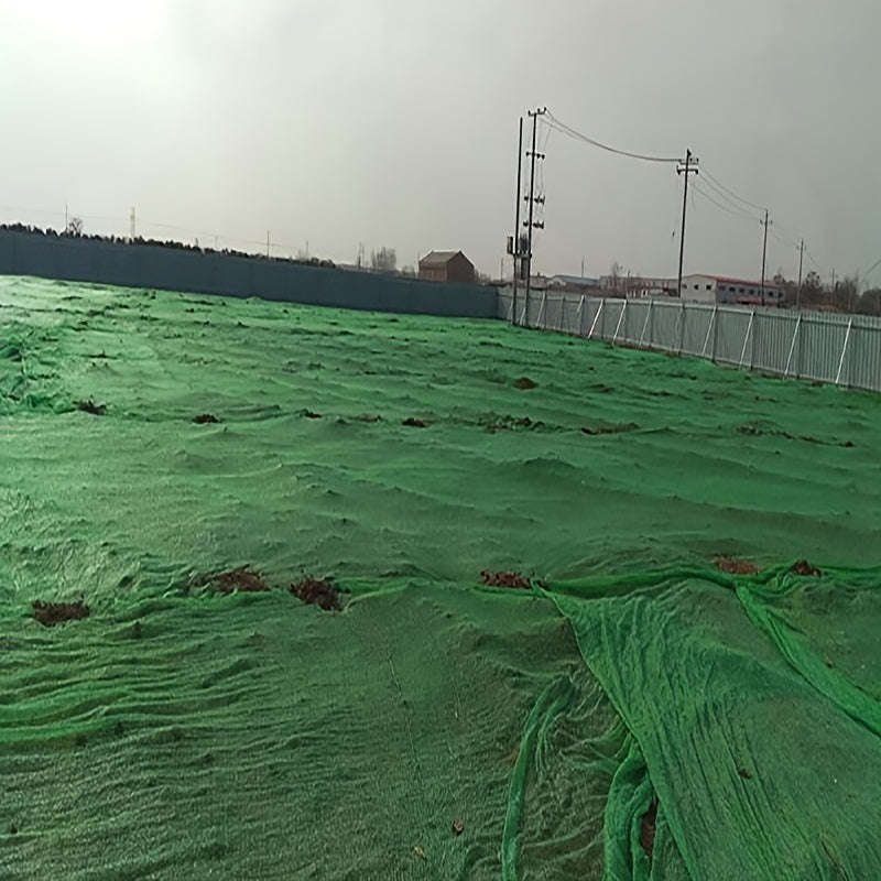 Green Pe Material Dustproof Sunshade Net For Construction Sites, Gardens And Ponds