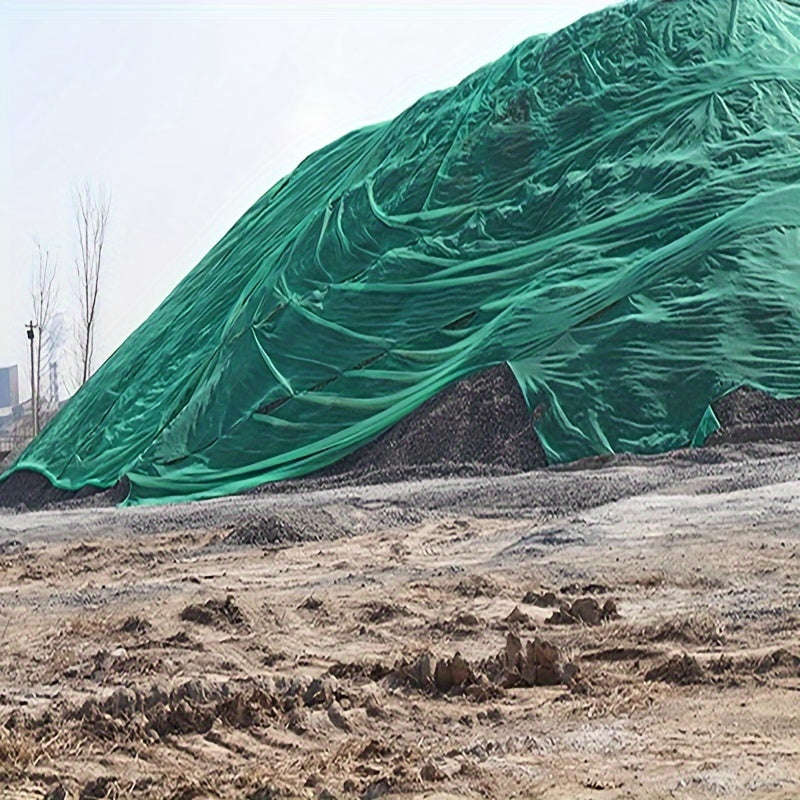 Green Pe Material Dustproof Sunshade Net For Construction Sites, Gardens And Ponds
