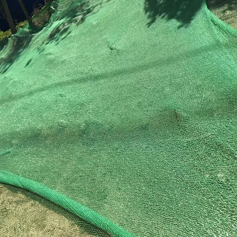 Green Pe Material Dustproof Sunshade Net For Construction Sites, Gardens And Ponds